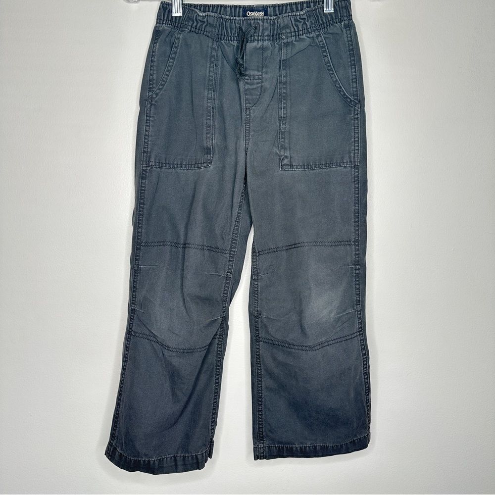 OshKosh B'gosh Boys Kids Gray 100% cotton drawstring Pants
